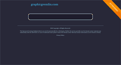 Desktop Screenshot of graphicgremlin.com