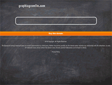 Tablet Screenshot of graphicgremlin.com